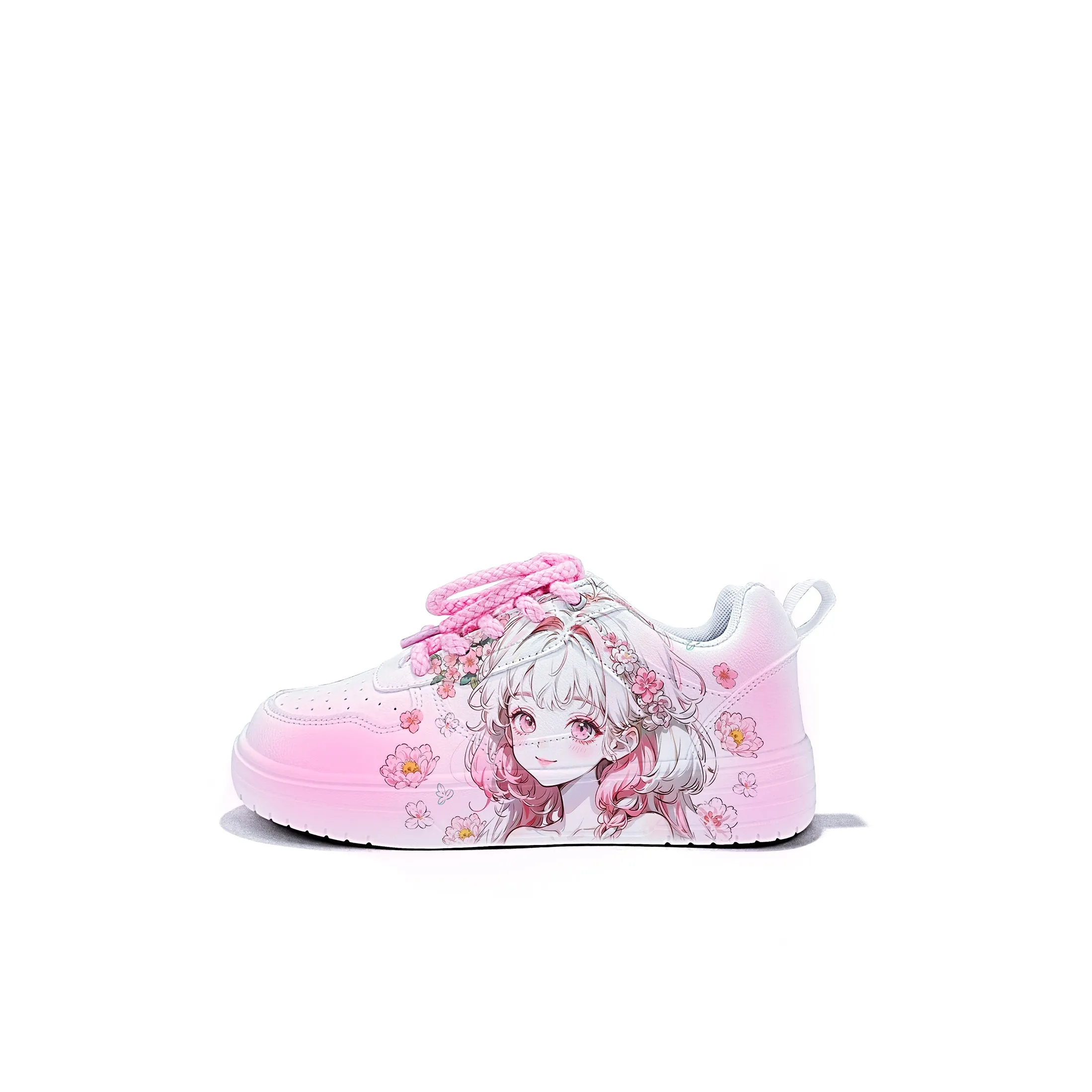 Cold Cicadas Yesterday Низкие кроссовки для скейтбординга унисекс белые розовые