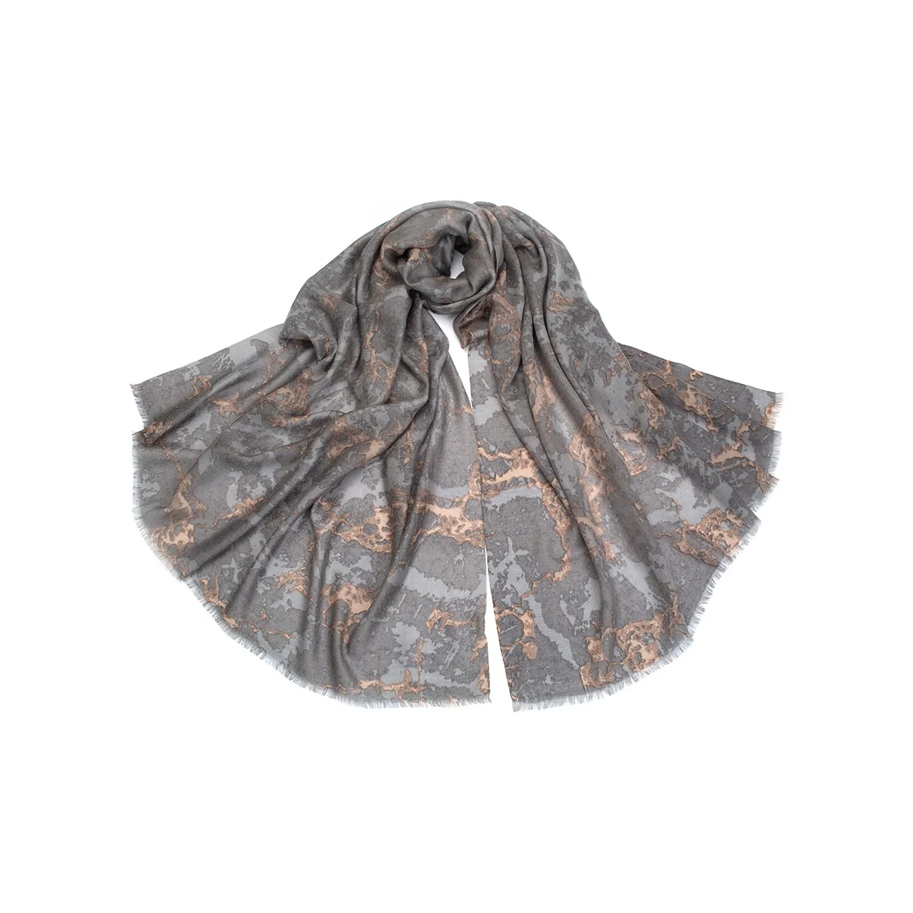 NAME.S 100% Cashmere Knit Scarves Women's Elderly Gift Box Shopping Bag