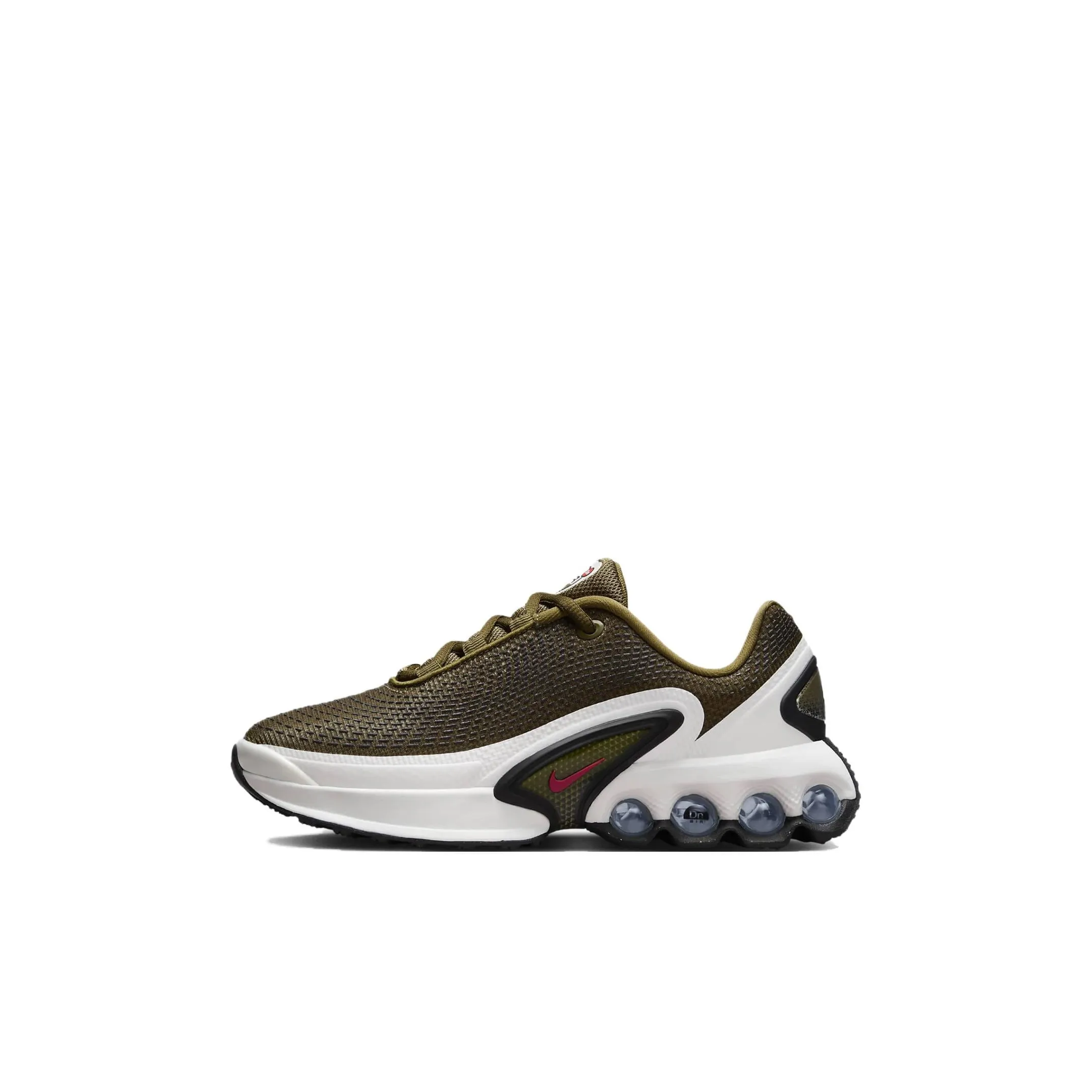 Nike Air Max Dn Abrasion Resistant Low Top Kids Lifestyle Shoes Green White Kids'