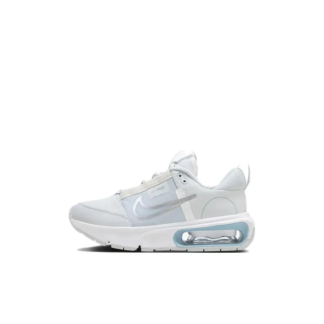 Nike Air Max INTRLK Амортизация Износостойкий Низкий Топ KIDS Lifestyle Shoes Светло-Синий Детский Возраст 3-7 Лет