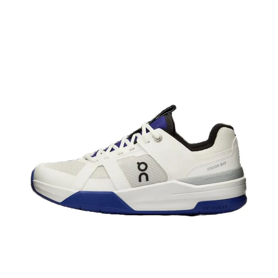 On Slip-Resistant Abrasion-Resistant Low Top Детские Тренировочные Кроссовки Белый Синий