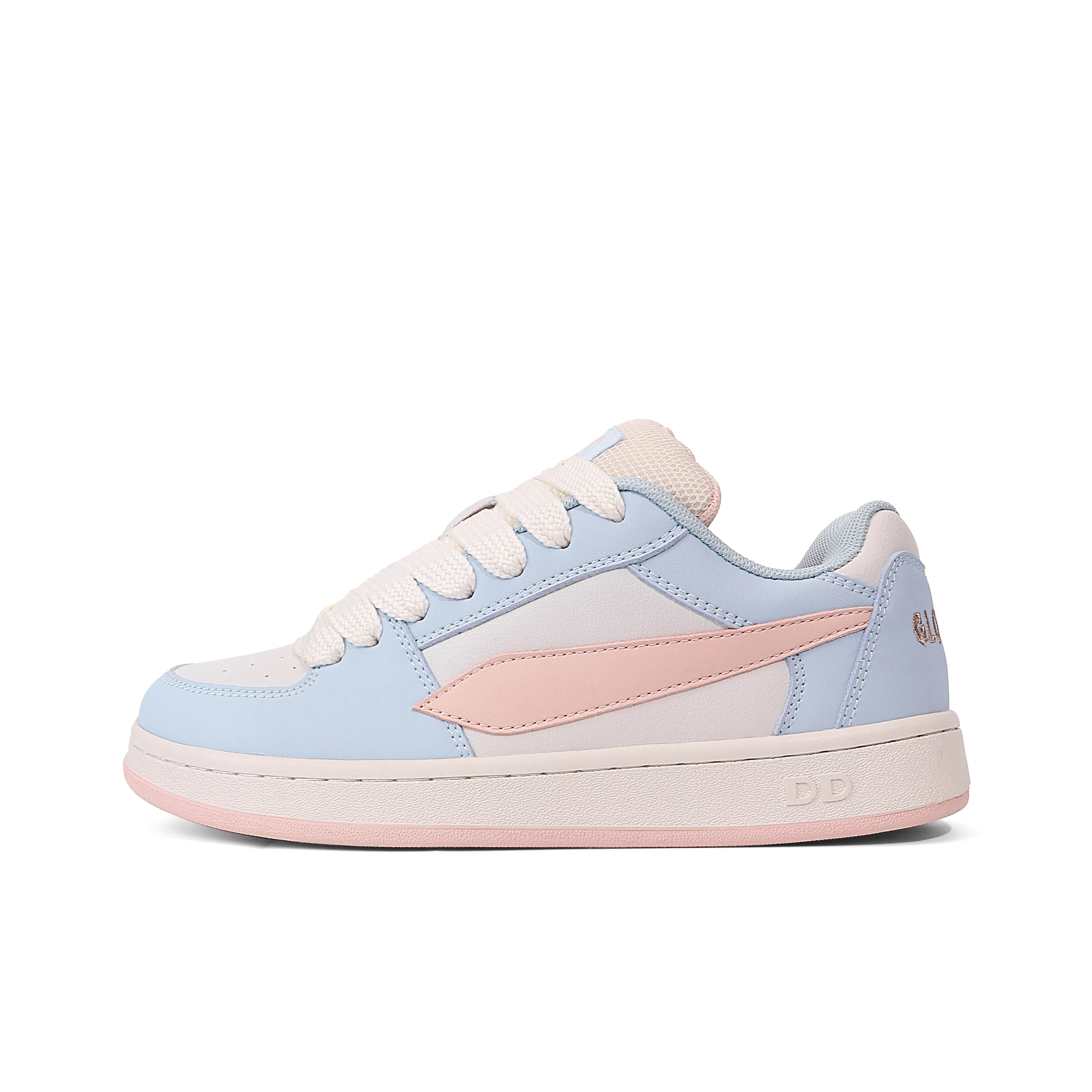 GLO BULL Skateboard Shoes Unisex Low top Beige Moon Pink
