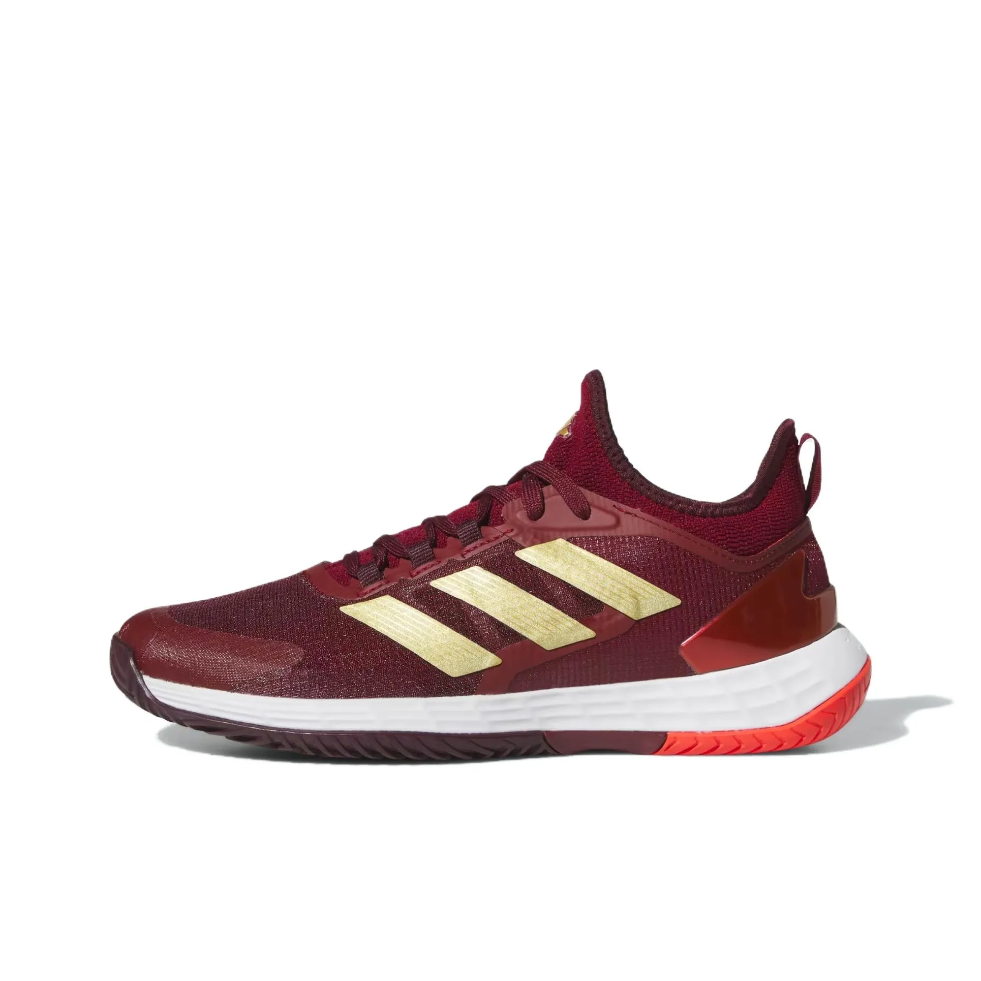 Adidas Adizero Ubersonic 4.1 Team Collegiate Burgundy Gold Metallic Team Maroon
