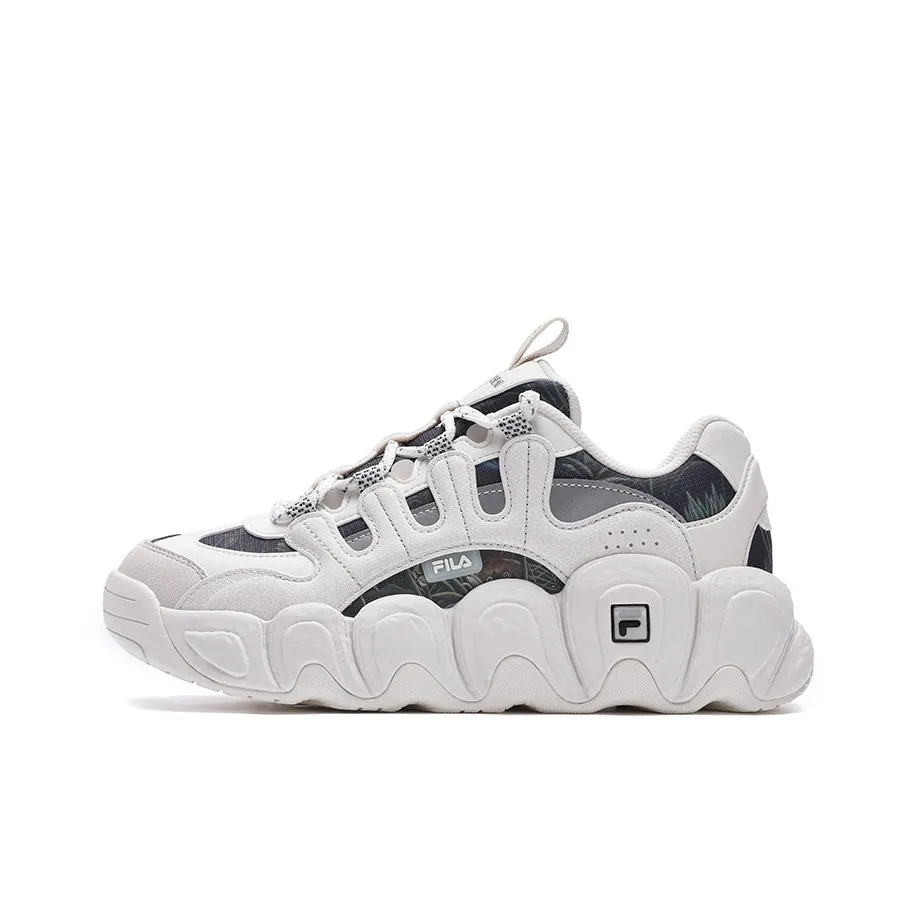 FILA Croissant Abrasion Resistant Low Top Running Shoes Women's Snow