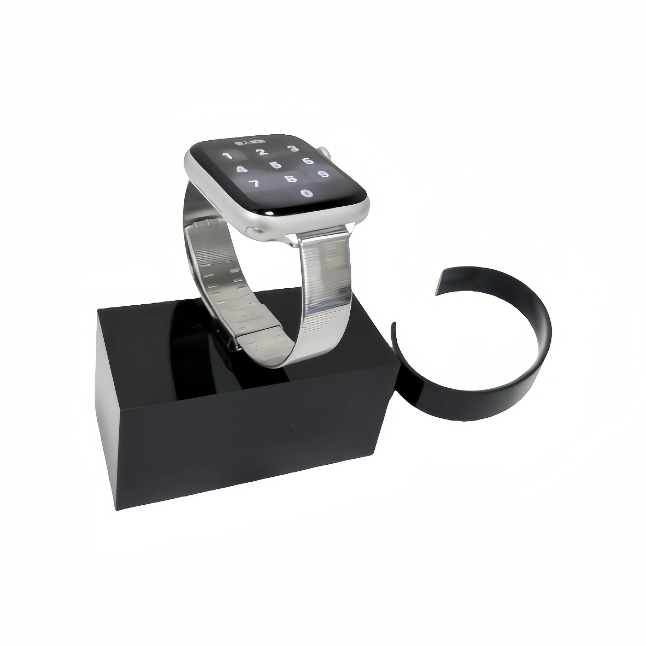 Akkerds Ремешок Apple Совместимость Нержавеющий Стальной Материал 220 мм 46 Часы Циферблат