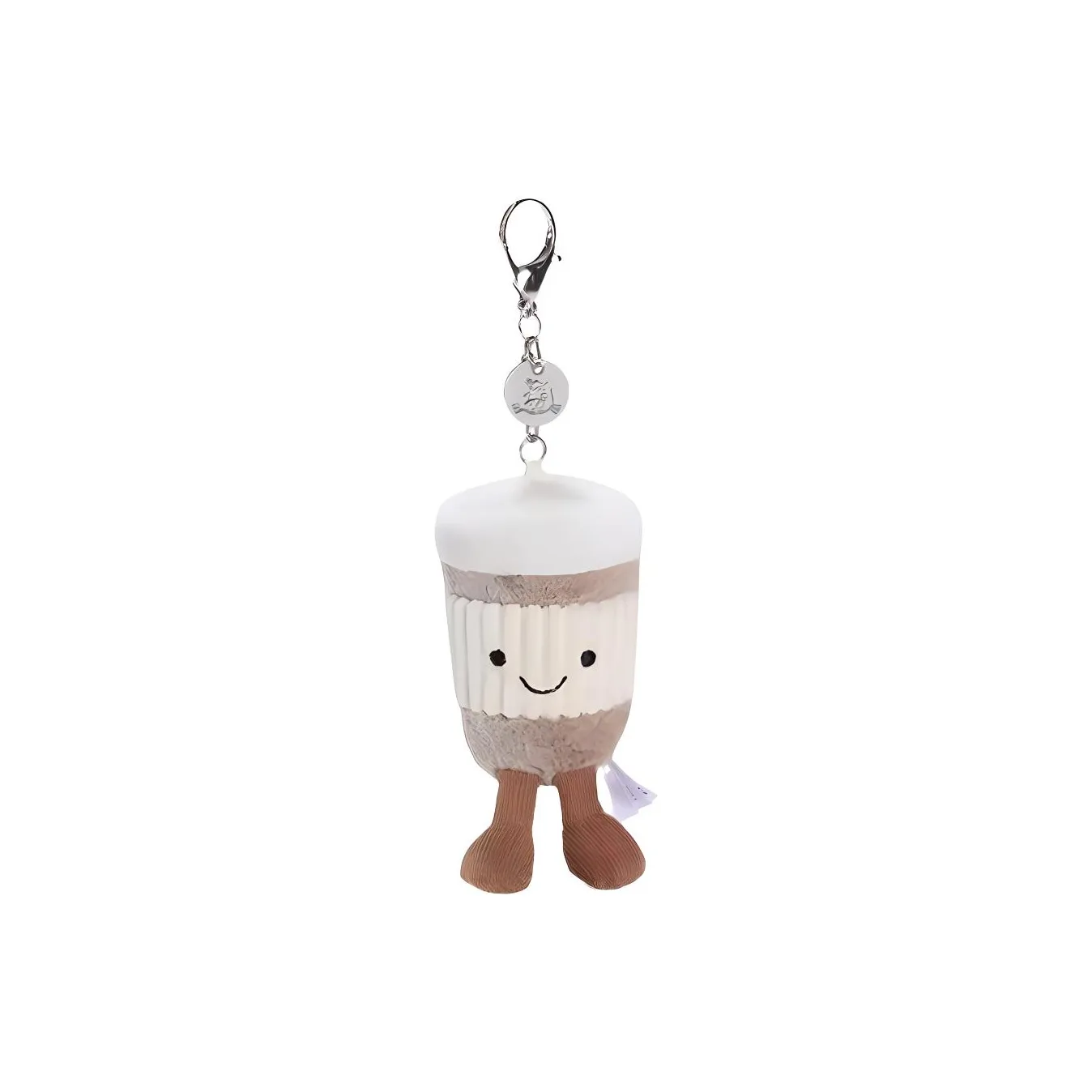 JELLYCAT Amuseables Coffee To Go Bag Charm