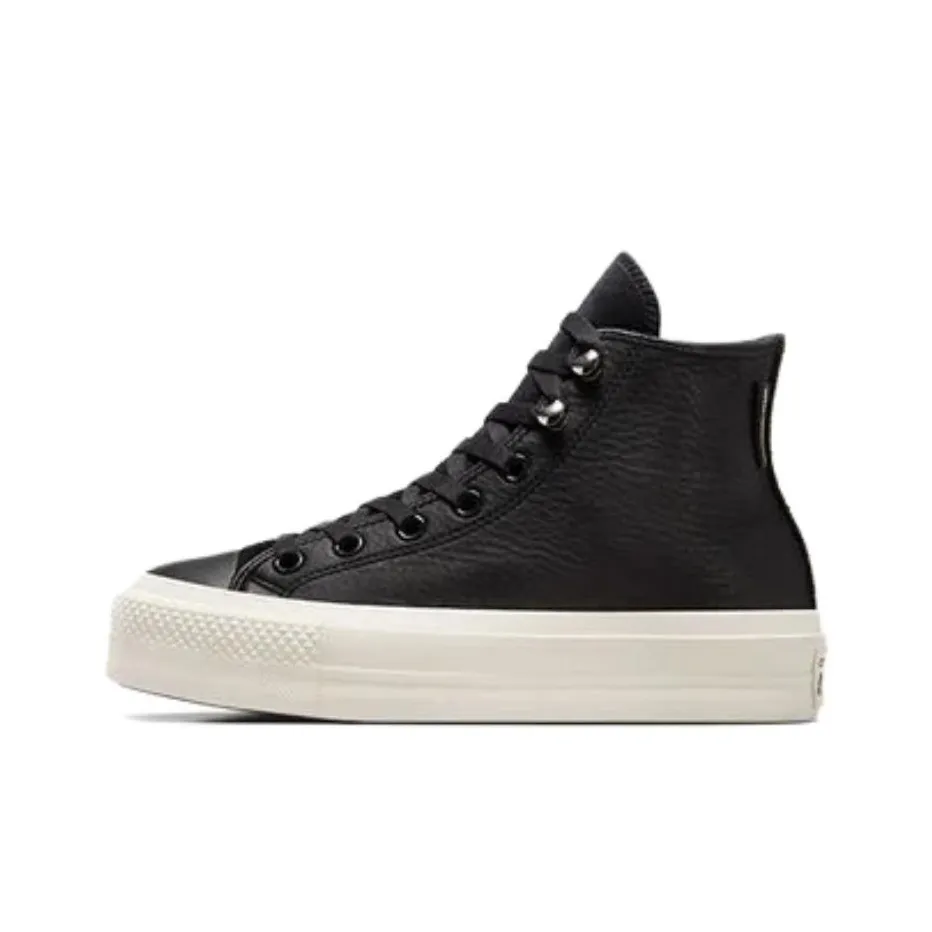 Converse Platform Leather Hi top Sneakers Women's