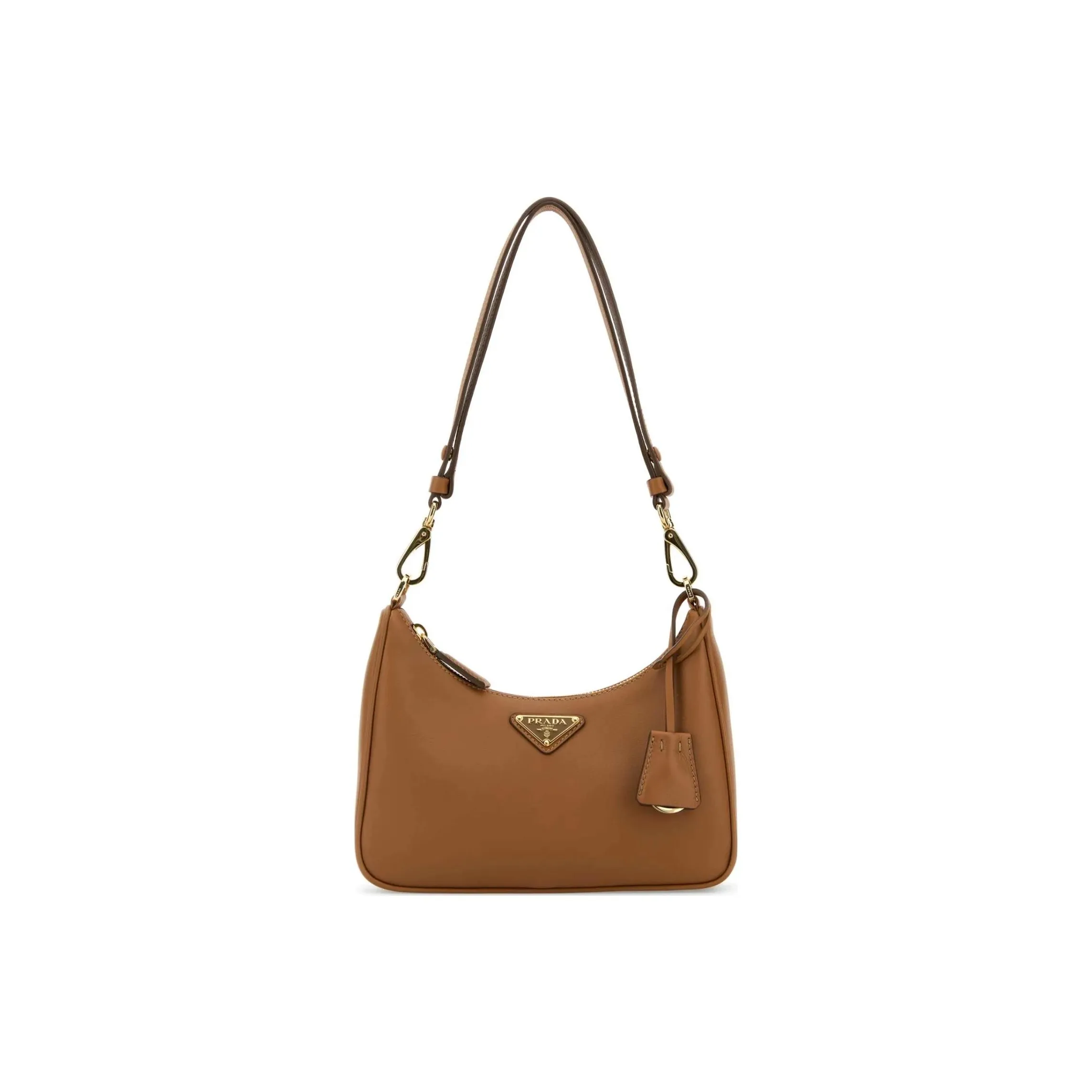 PRADA Cow Leather Crossbody Bag, Shoulder Bag Mini Women's Brown