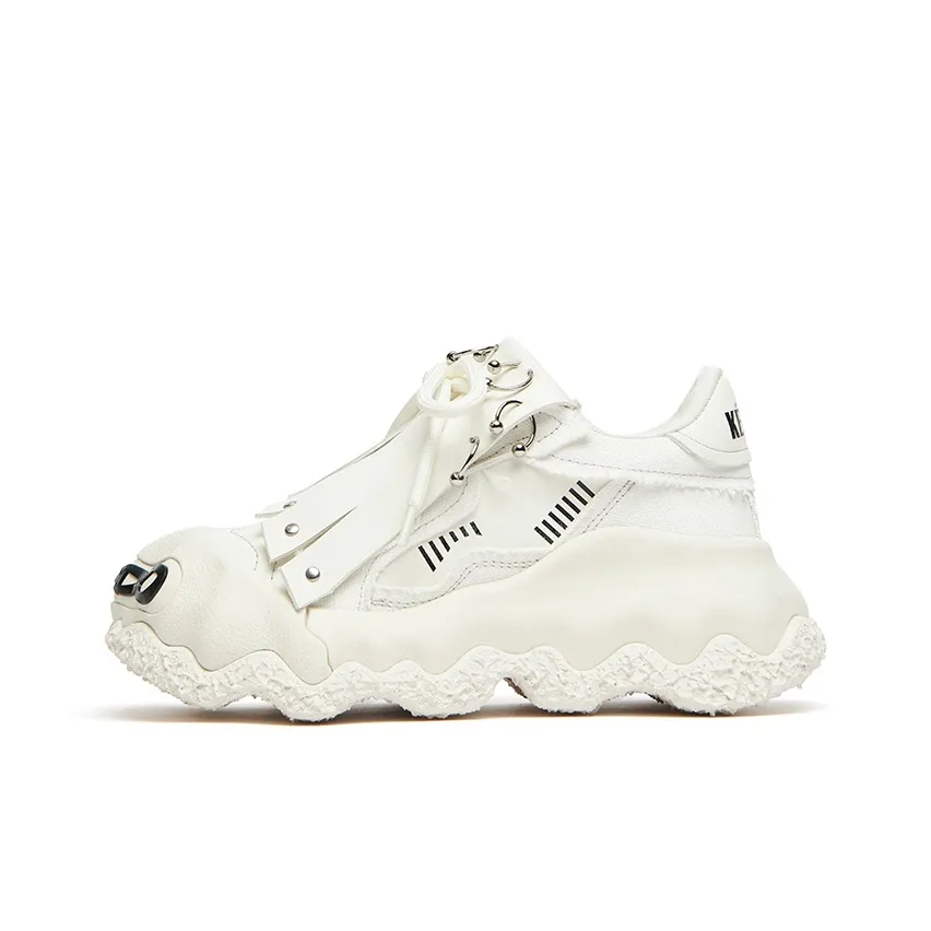 KEDDO Paint Is Not Dry Устойчивый к истиранию Низкий Топ Толстая подошва Кроссовки Унисекс