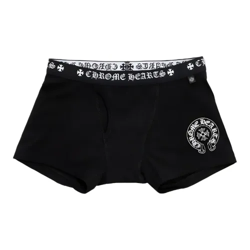 Chrome Hearts 1 шт Черные Мужские Трусы