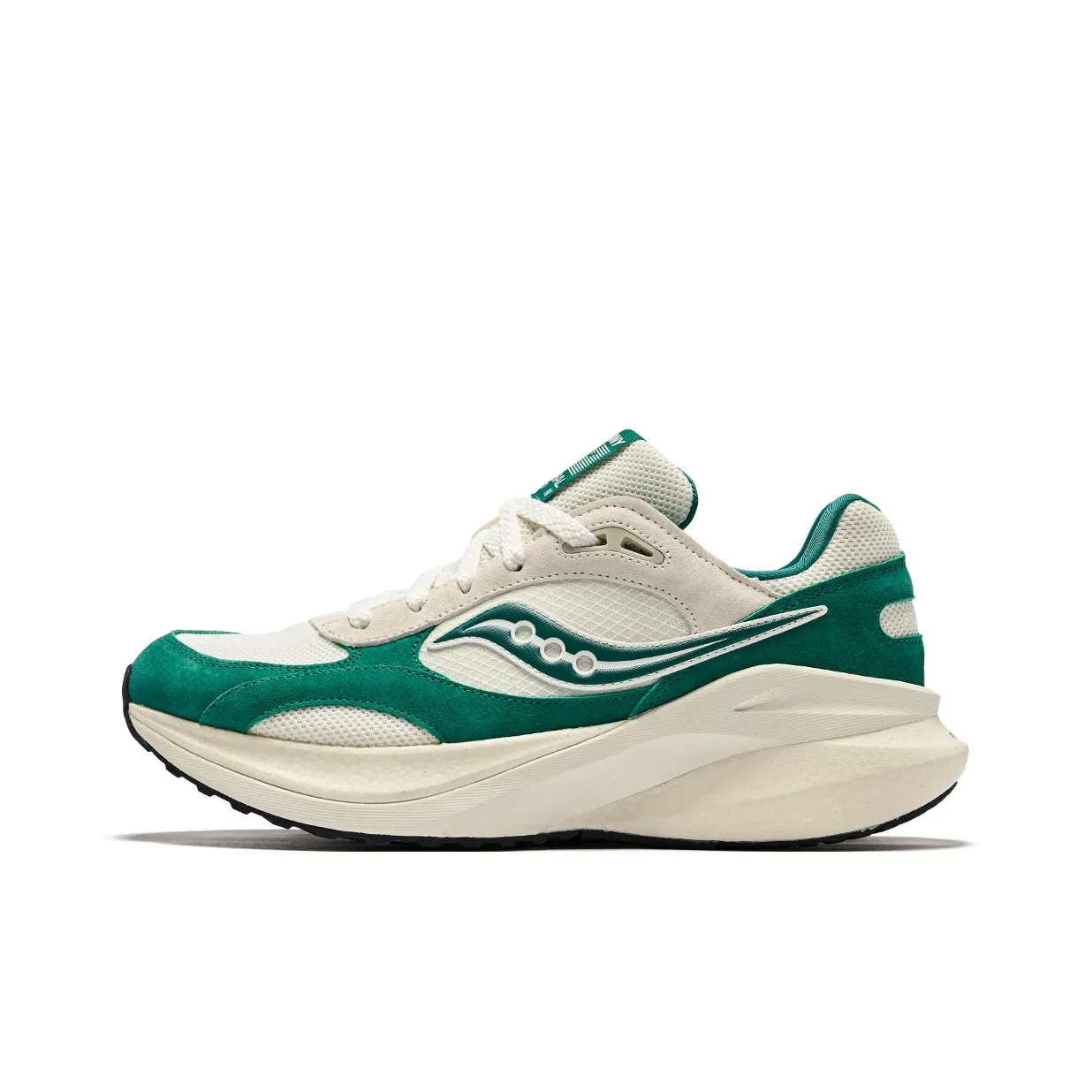 Saucony Low Top Беговые кроссовки Унисекс Бежево-зеленый