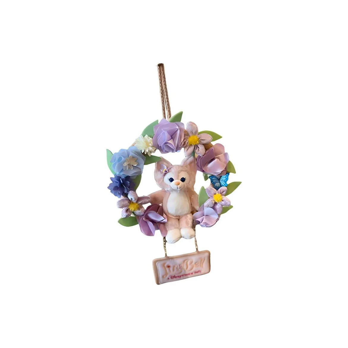 Disney Duffy и Friends, Линабелл Венок Украшение Куклы Плюшевый Брелок 20 см 29 см Высота Шанхайский Дисней