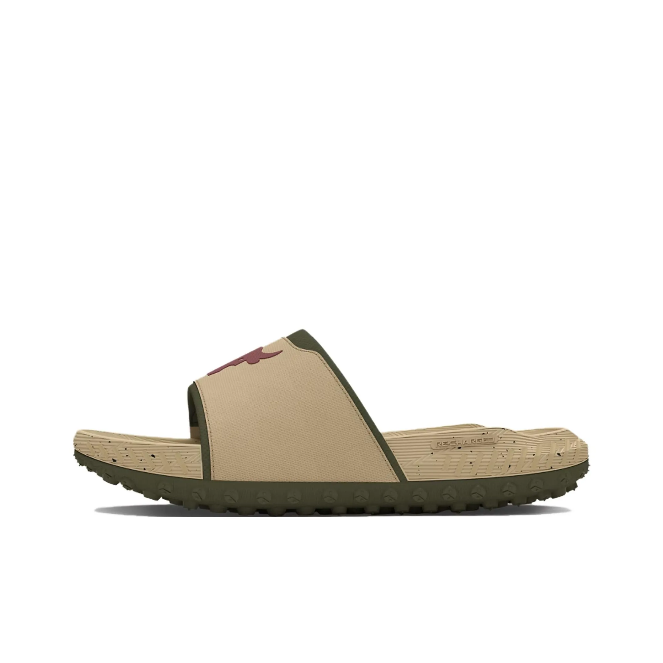 Under Armour Project Rock 3 Slide Slippers Unisex Brown