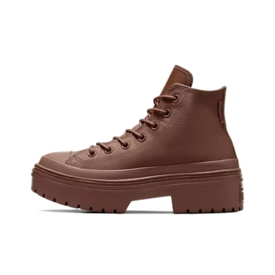 Converse Chuck Taylor All Star Грубый каблук Высокие каблуки Женские Коричневый