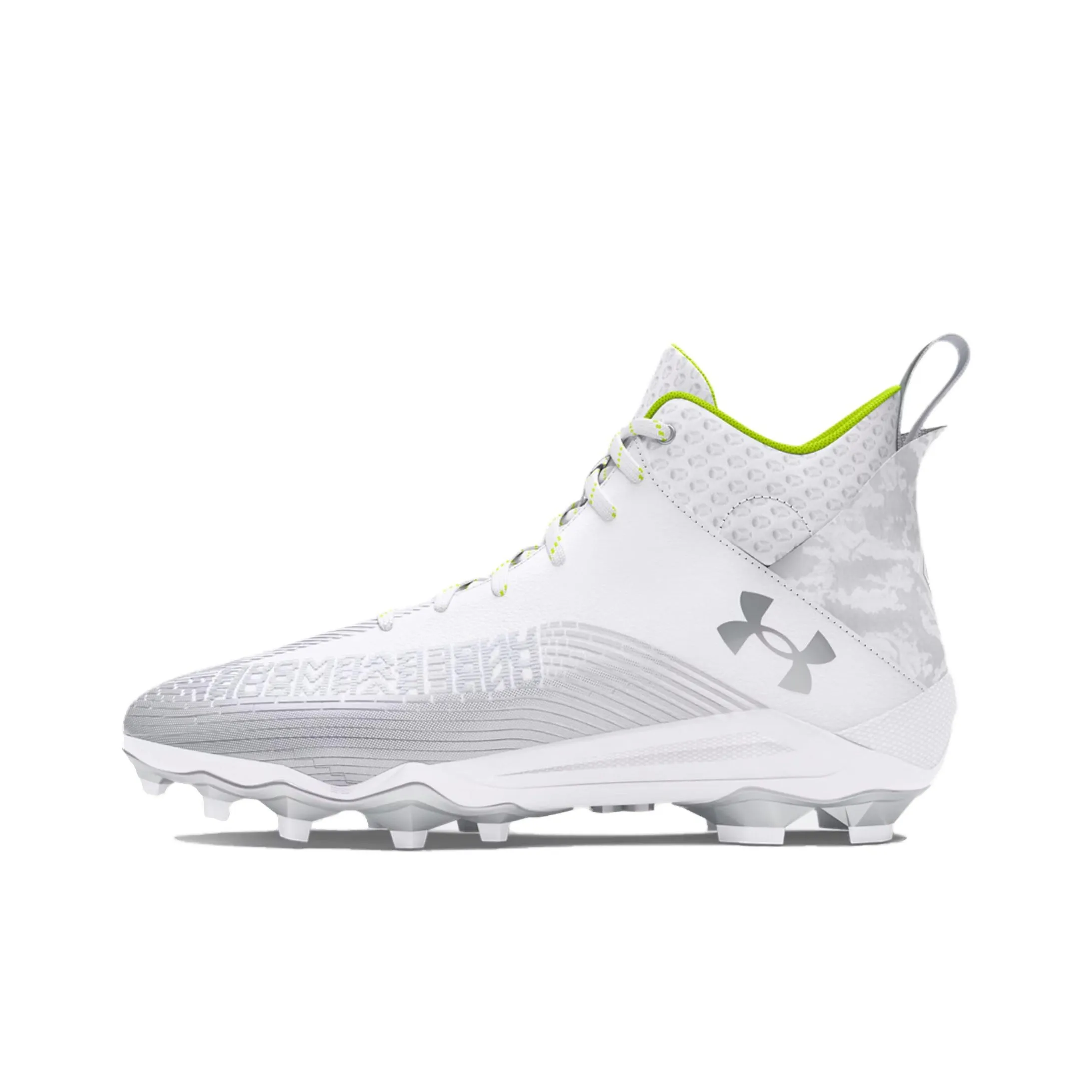 Under Armour Hammer 2 Soccer Shoes Men's White Silver