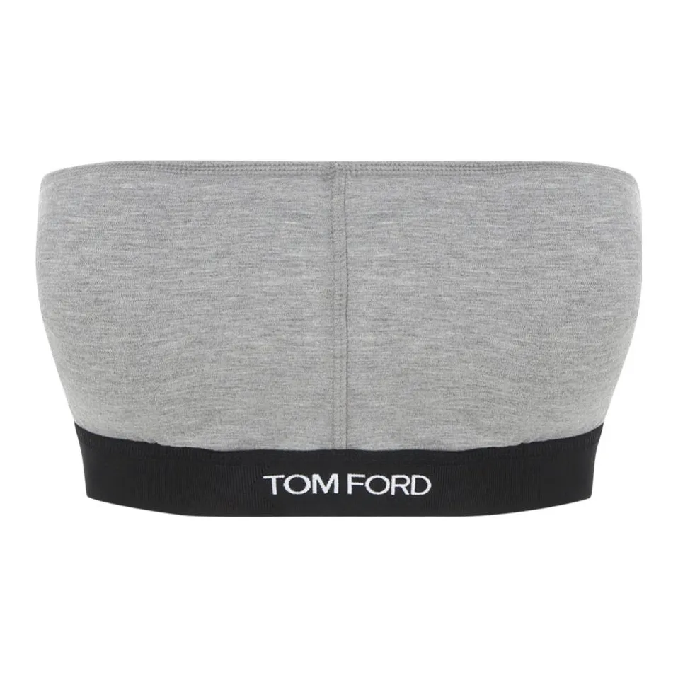 TOM FORD Logo Underband Bandeau Bra