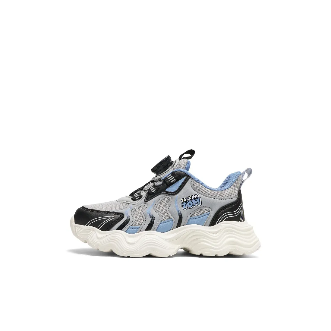 TALKING TOM Детские беговые кроссовки Low Top LY9004 Серый Синий [Дышащая сетка] Kids