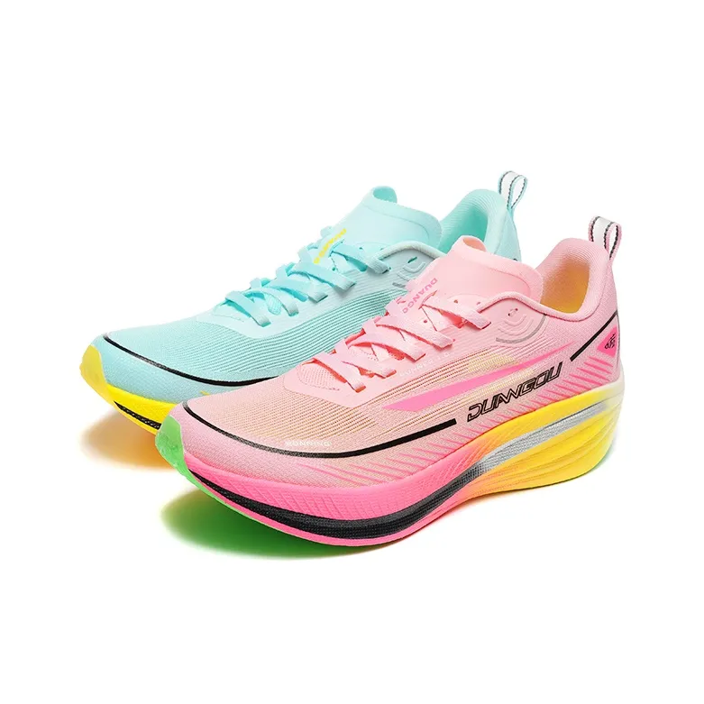 Unhooked Беговые кроссовки Низкий Верх Розовый Аква Зеленый Contrasting Colors Унисекс