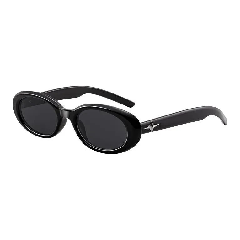 PARMU ПК Овал Чернила Линзы Унисекс Черный Леопардовый принт Жемчужно-белый Жемчужно-розовый Фиолетовый