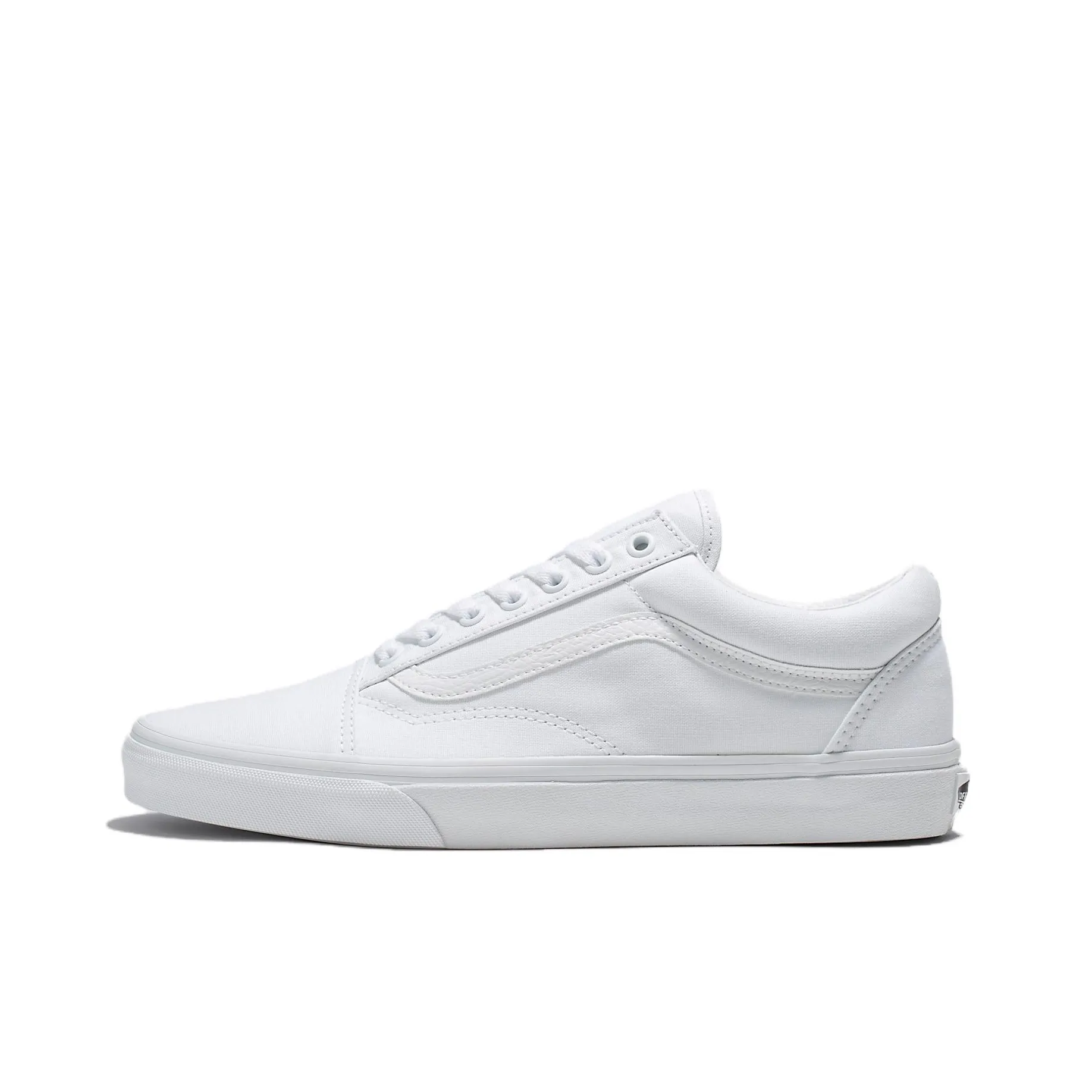 Old Skool Vans Wide 'Canvas True White'