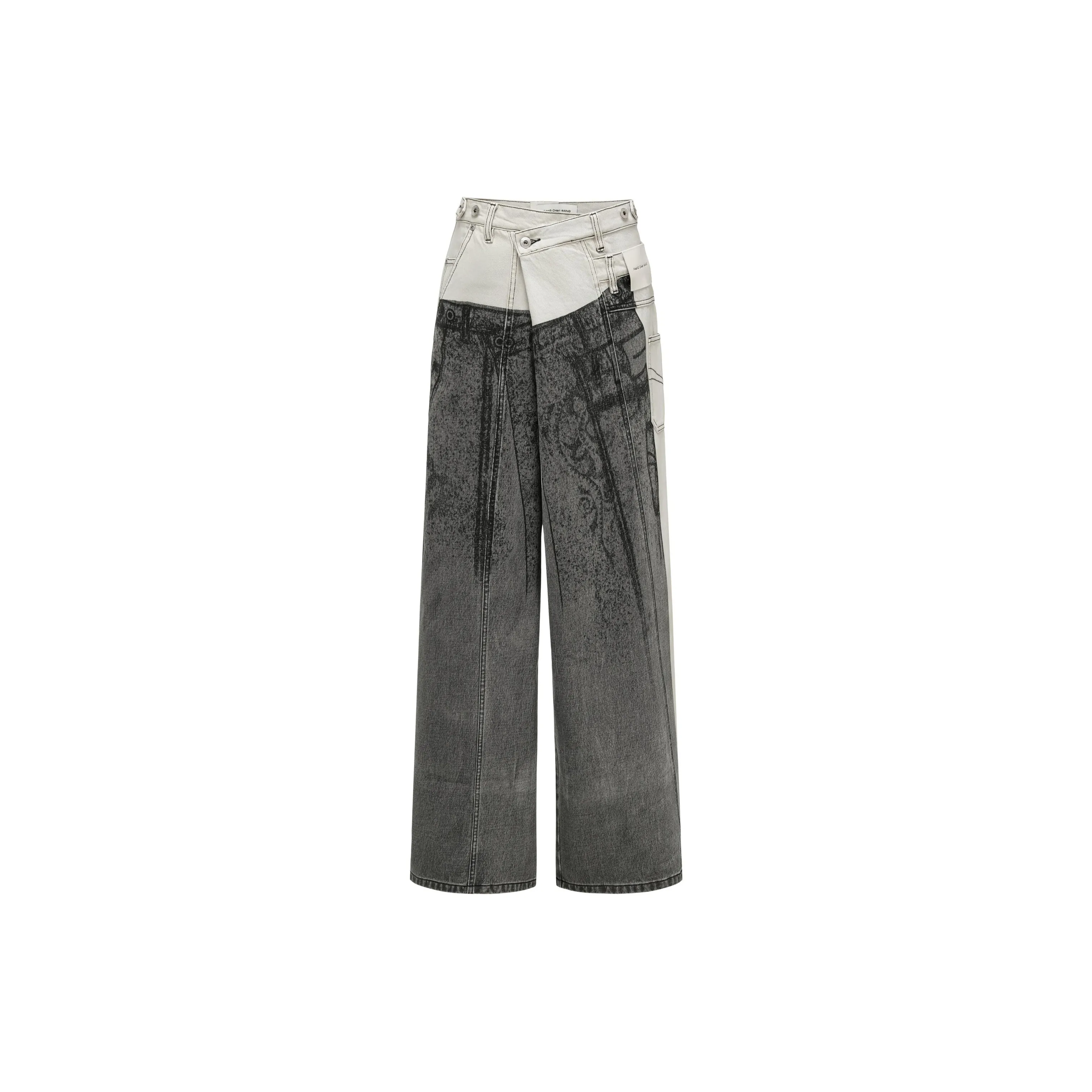 Feng Chen Wang Graphic print Jeans