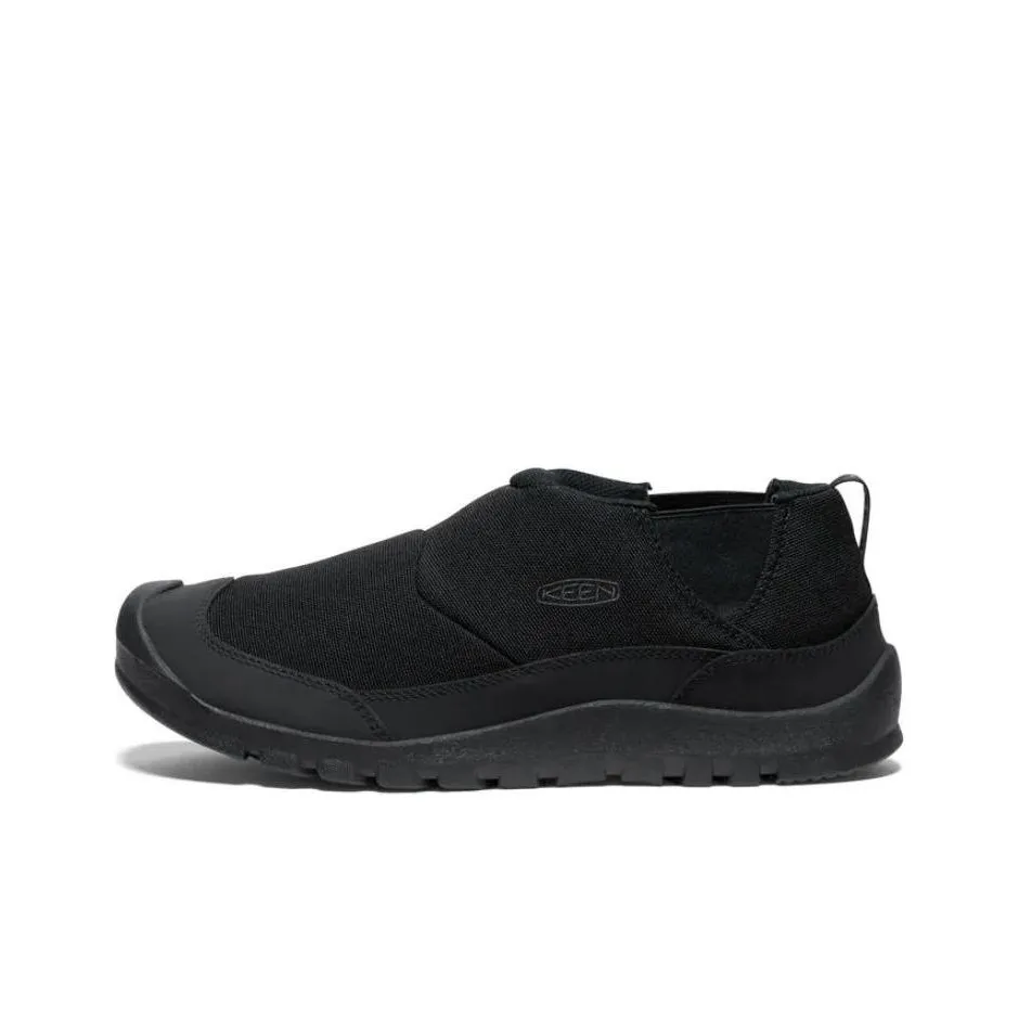 KEEN HOODCAMP FR Slip-Resistant Abrasion-Resistant Low Top Casual Shoes Men's Black