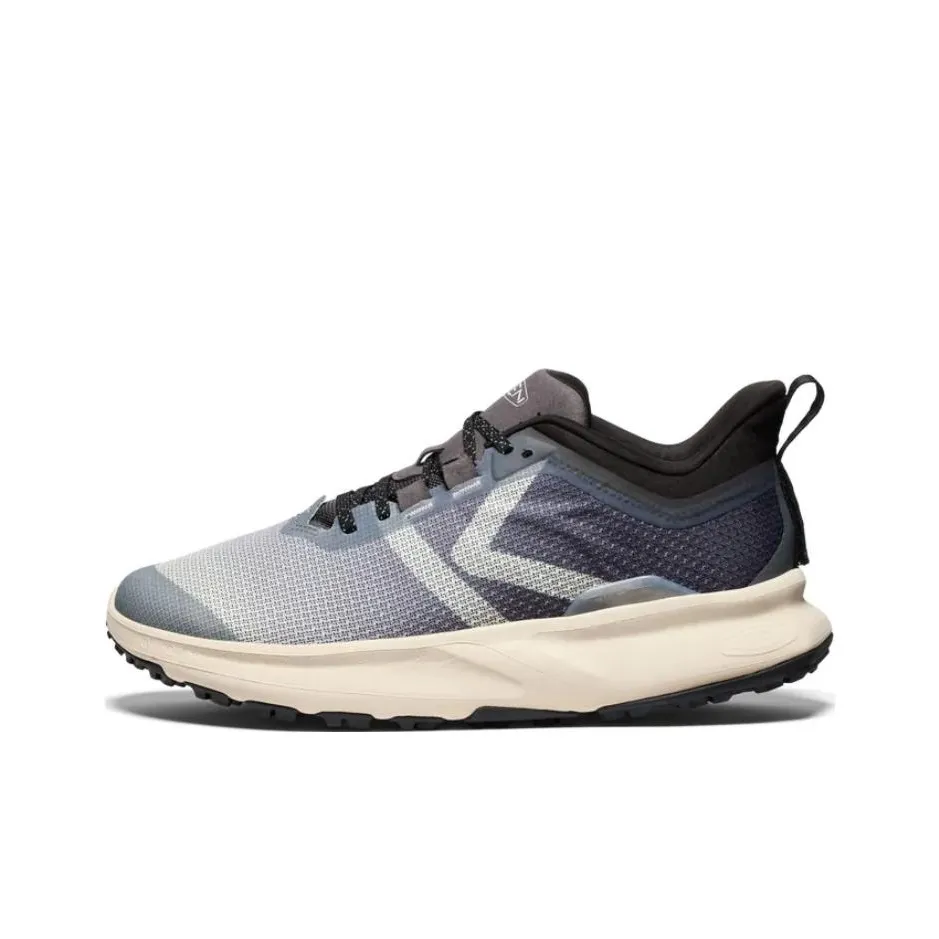 KEEN Wear Resistant Low Top Running Shoes Men's Gray