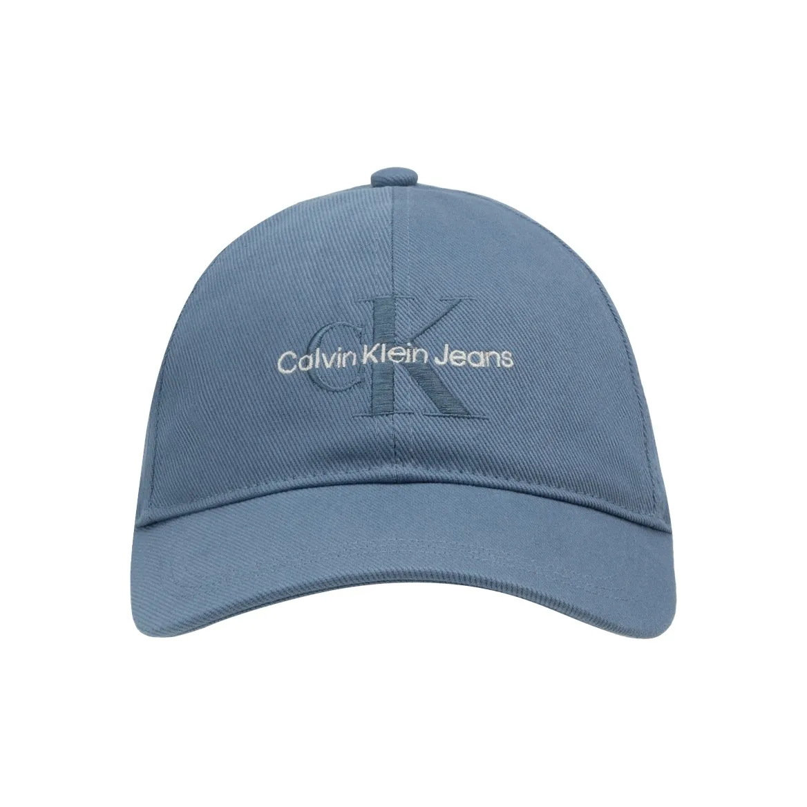 CALVIN KLEIN Cotton Baseball Caps Unisex Ceramic Blue