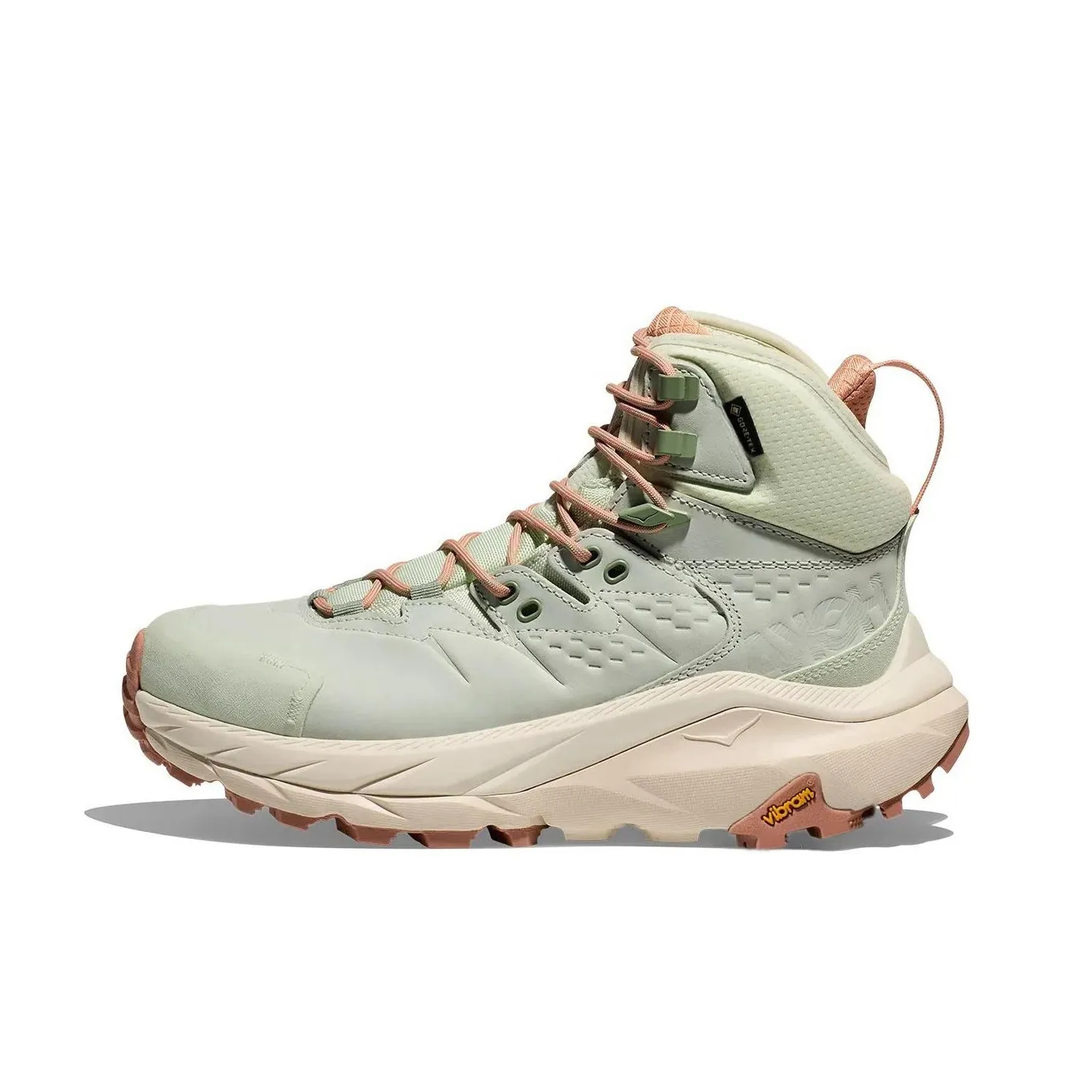 HOKA ONE ONE Kaha 2 Abrasion Resistant High Top Hiking Shoes Unisex Mint Green