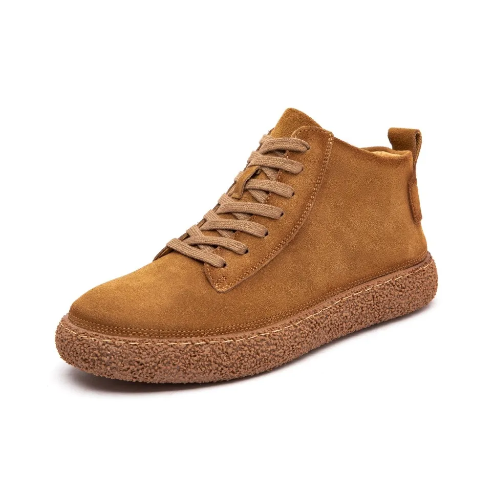 Product B Men's Casual Shoes Men's Mid Top Gray/Brown