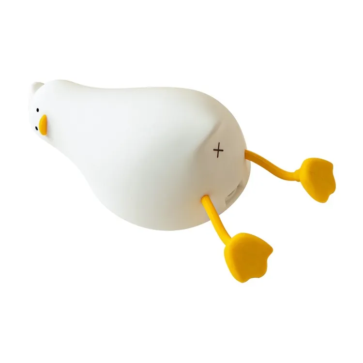 Janepson Креативный Планшет Утка Силикон Лампа Чувствительный LED Свет Полоса Подставка для телефона Головная подставка Свет Игрушки