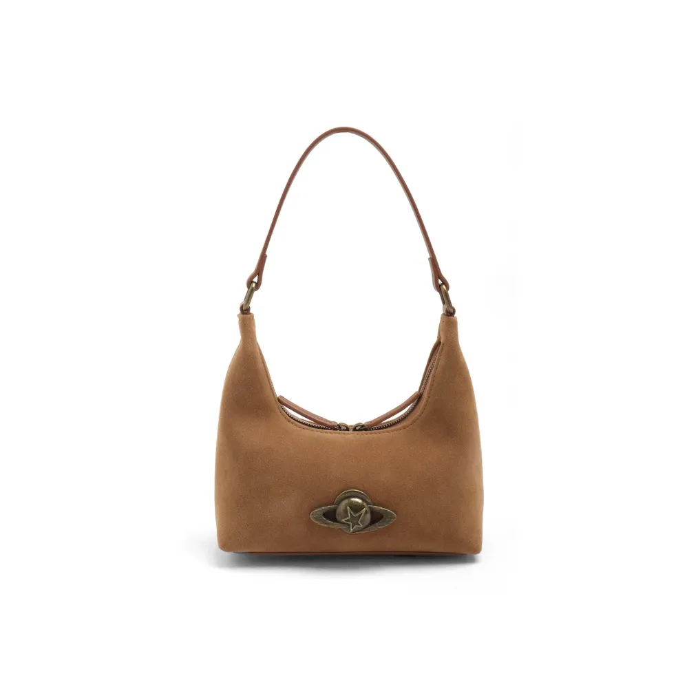 MZ HOUGE PU Shoulder Bag Small Size Large Size Women's Khaki