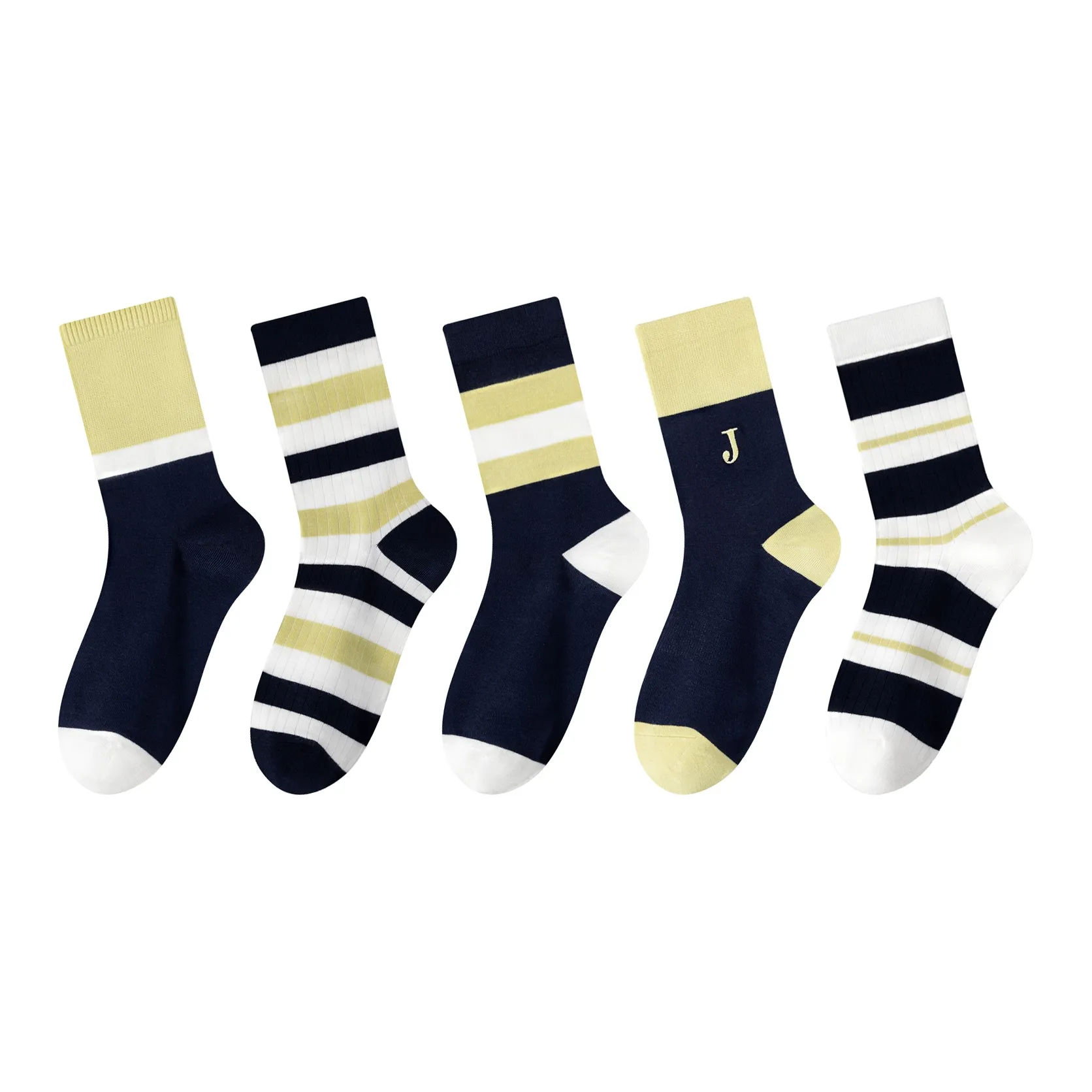 Top Melon Mid-Calf Socks Men's 5 Pack