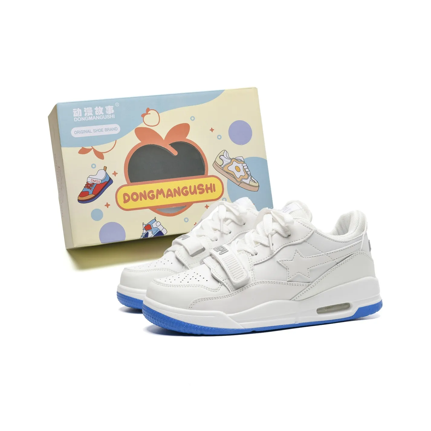 Anime Story Slip-resistant Abrasion-resistant Lightweight Breathable Low-top Skateboard Shoes Unisex Anime Story Противоскользящий Износостойкий Легкий Дышащий Низкий Верх Скейтборд Кроссовки Унисекс