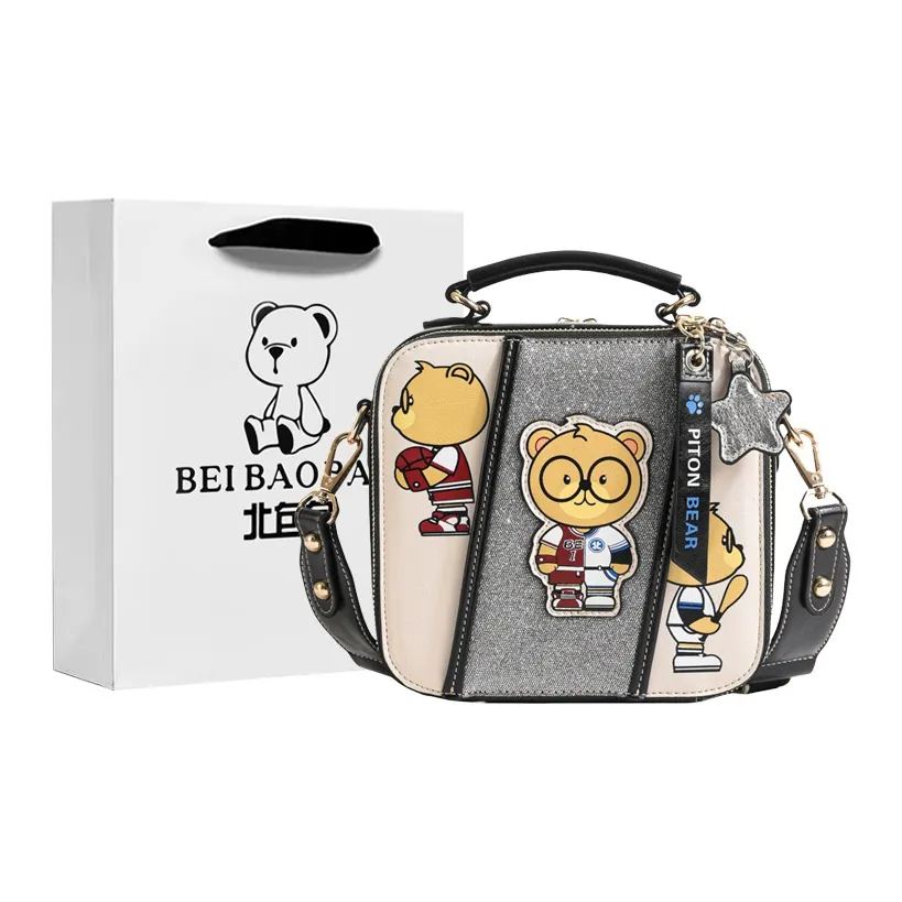 North Pack ПУ (полиуретан) Сумка через плечо Стандартная Женская Экрю