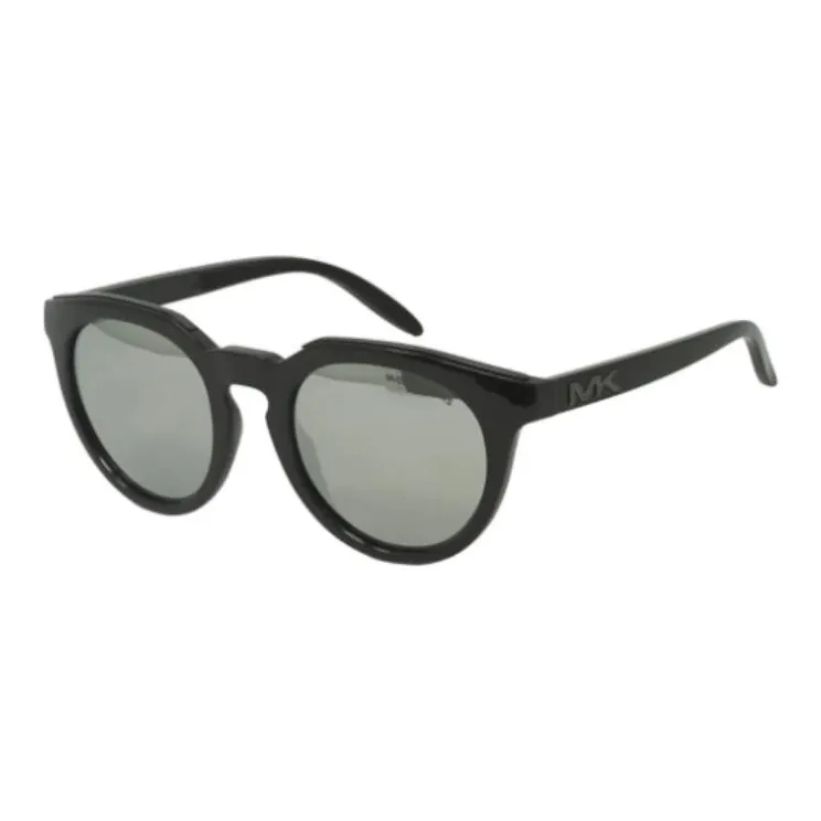 MICHAEL KORS Oval Sunglasses Unisex Black