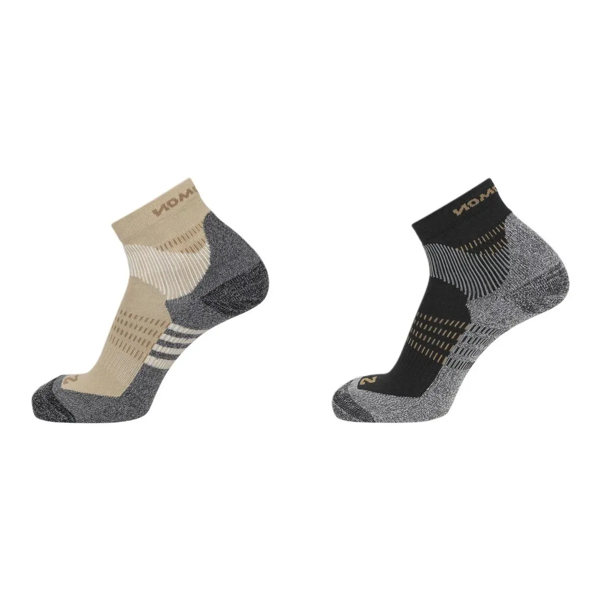 Salomon X ULTRA ACCESS QUARTER Бег Низкие носки Унисекс 2 упаковки