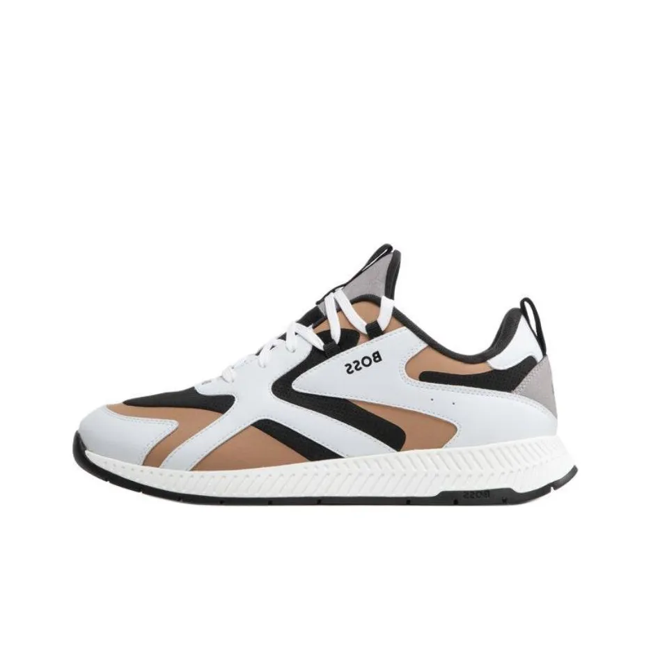 HUGO BOSS Low Top Casual Shoes Men's Brown