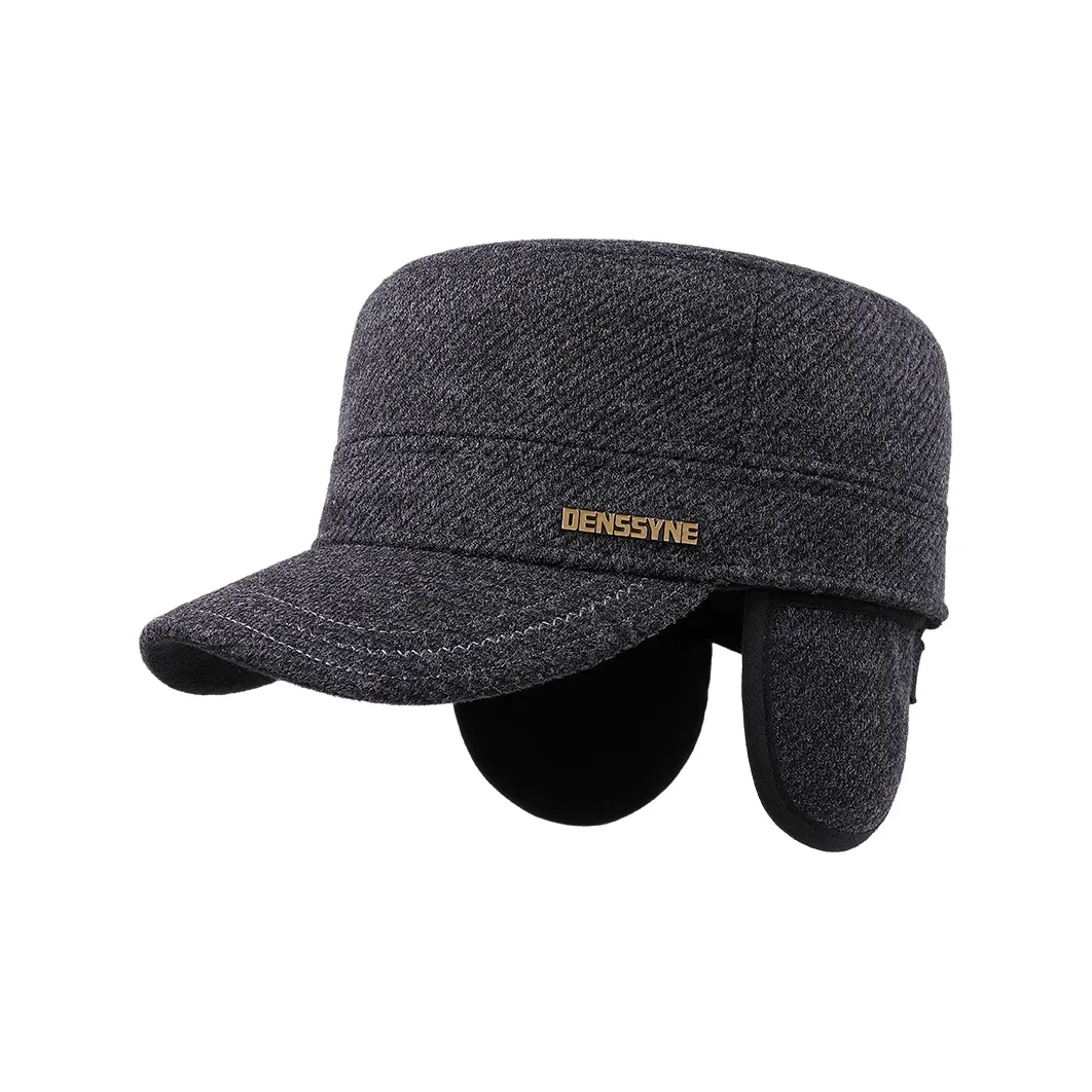 DENSSYNE Шерстяная цилиндрическая шляпа для мужчин