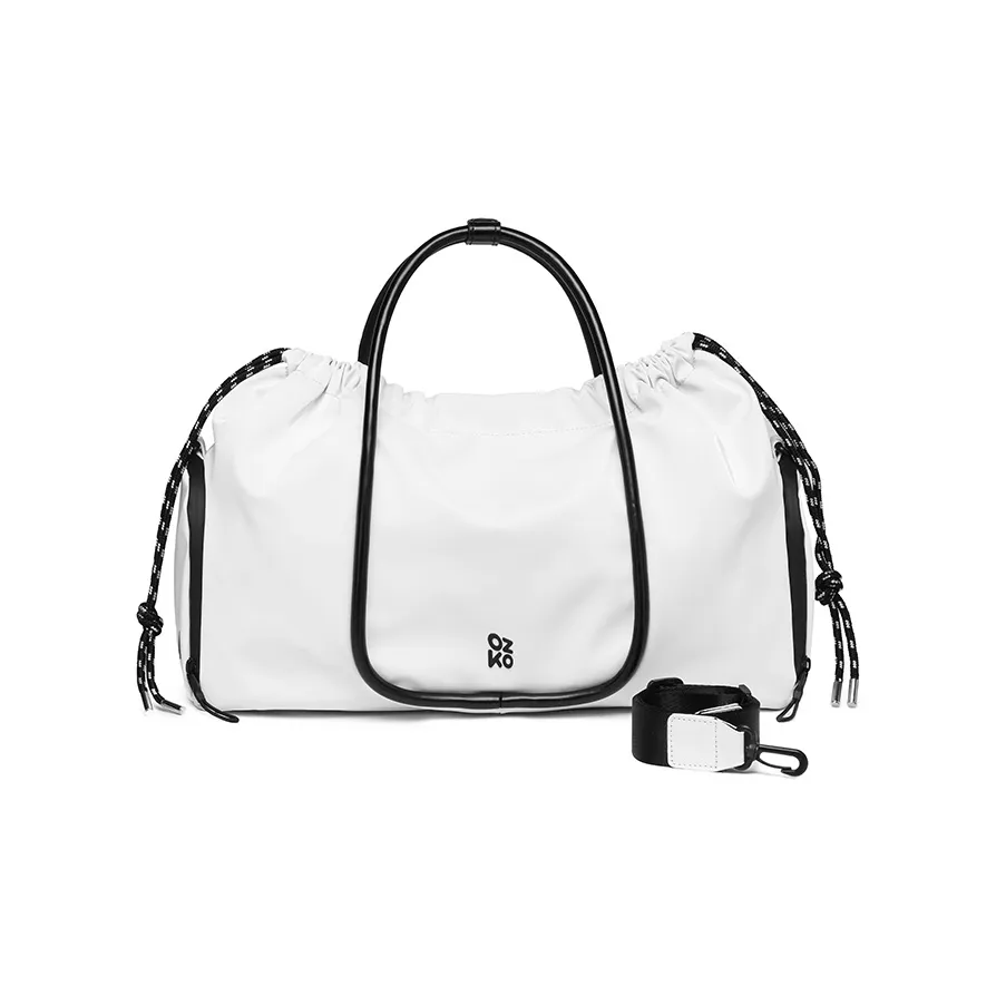 OZKO Кожа Touch Ткань Сумка Обычный Женский Кристалл Фарфор Белый Серебряный Туманно-Серый Молочно-Зеленый