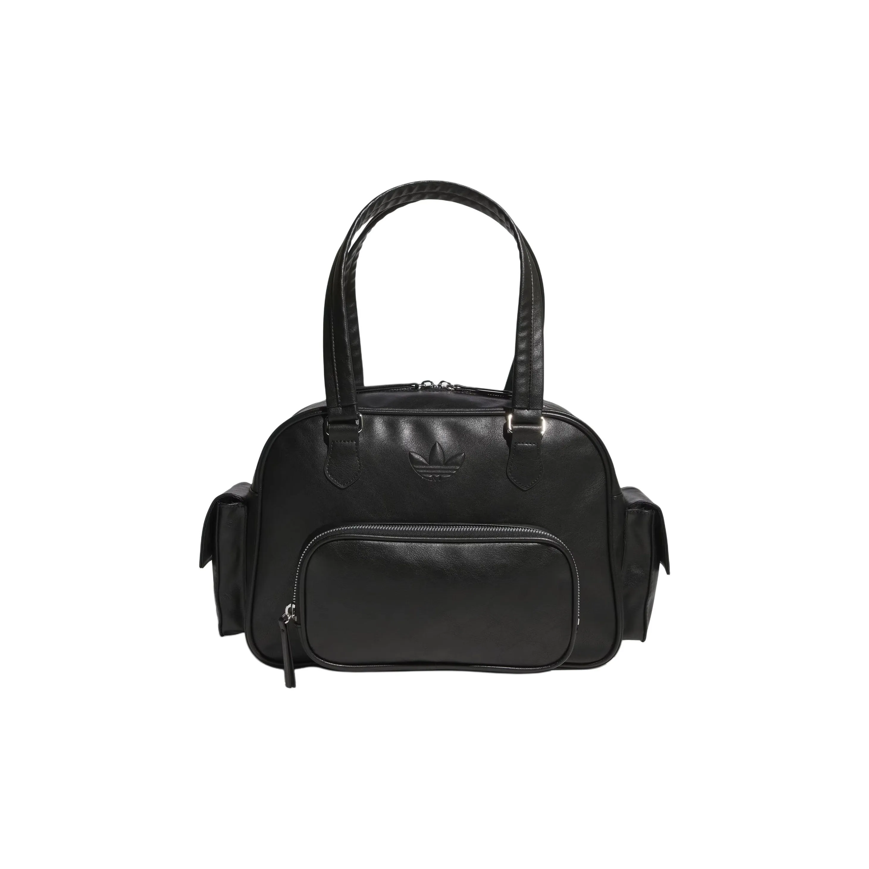 Adidas Originals PU Biker Bag, One Shoulder Handbag Regular Unisex Black
