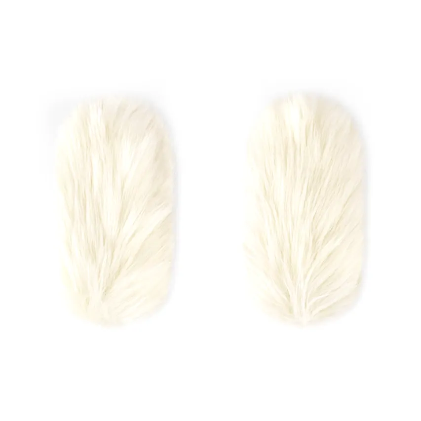 LOUIS VUITTON Fake Fur Mittens