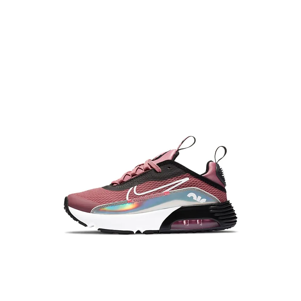 Nike Air Max 2090 Low Беговые кроссовки для детей 3-7 лет черные и розовые