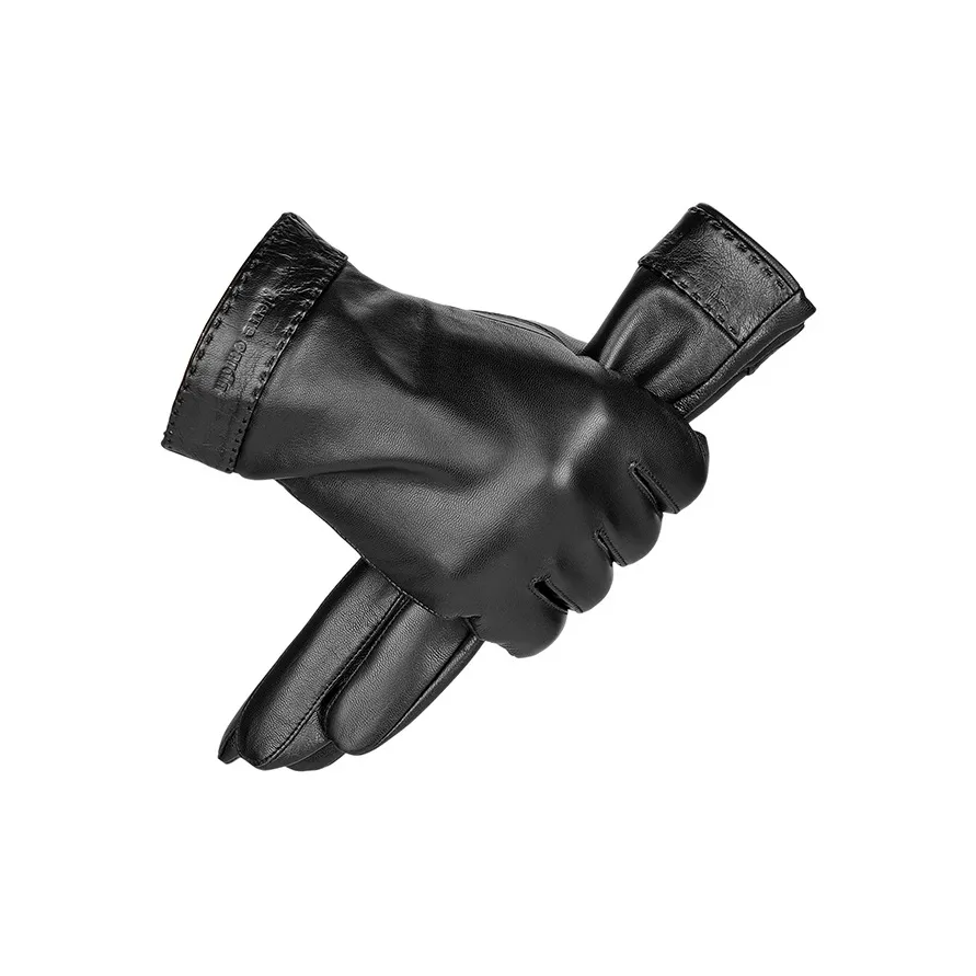 PIERRE CARDIN Овчина Перчатки Мужские Черные