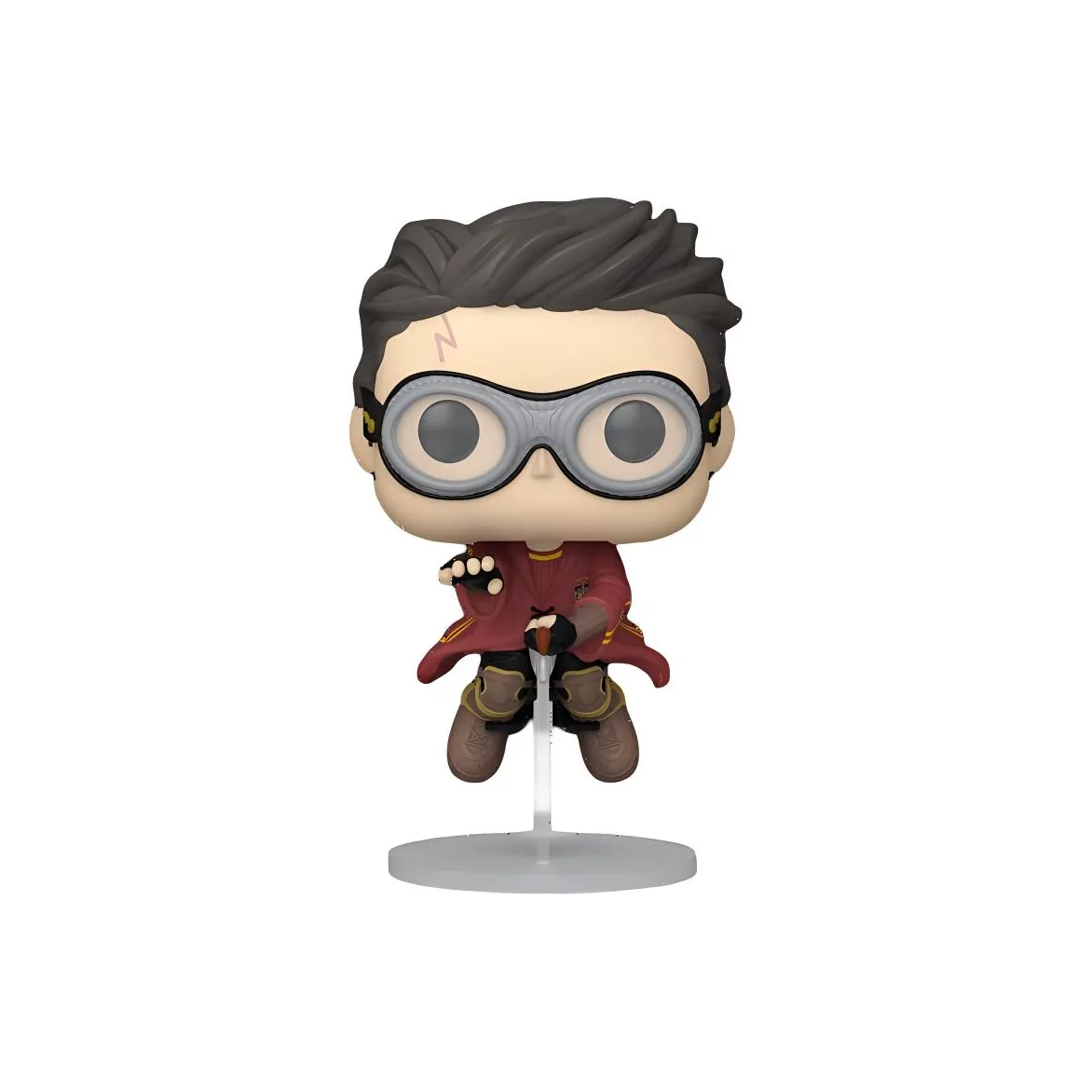 Funko x HARRY POTTER POP! Harry Riding A Flying Broom With A Broom Chibi Figures
