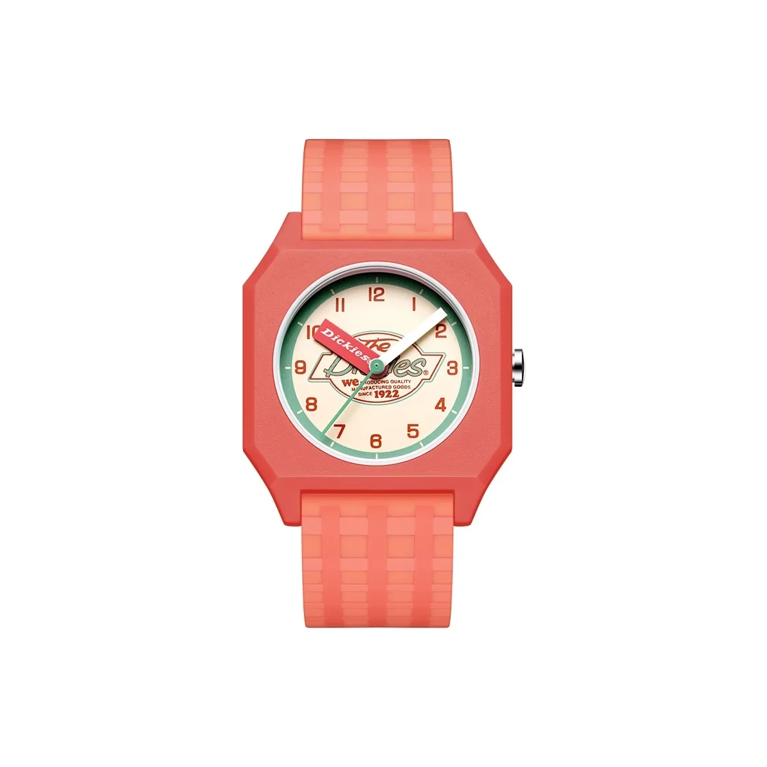 Dickies DOPAMINE Наручные часы Кварцевый механизм Силиконовый ремешок 31 Белый циферблат Женские часы