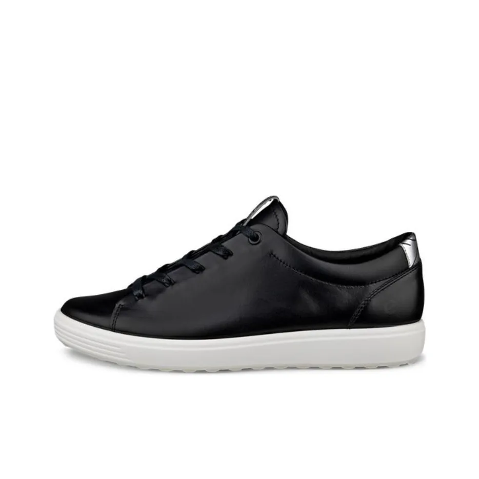 Ecco Soft 7 Low Top Skateboard Shoes Women's Marine Blue