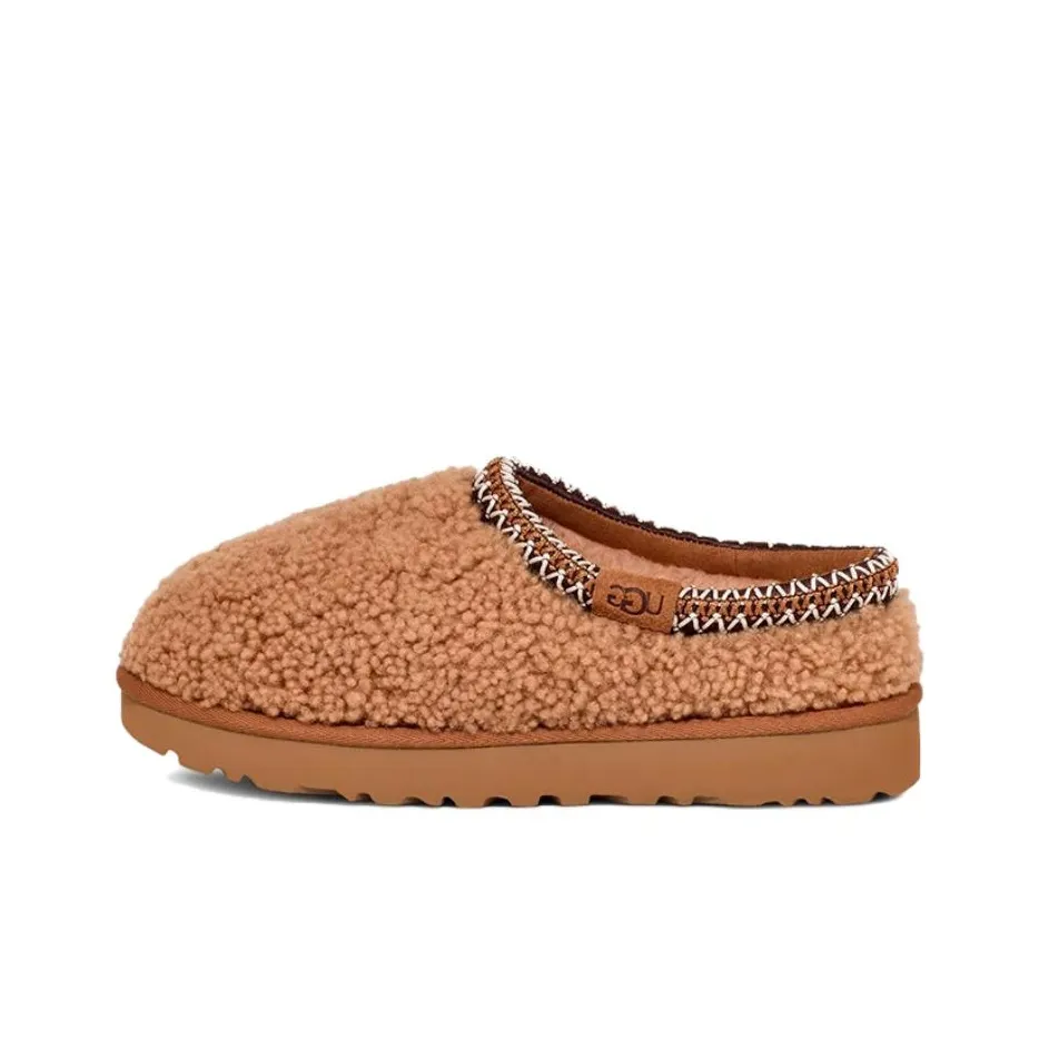 UGG Tasman Maxi Curly Slipper Chestnut Women's