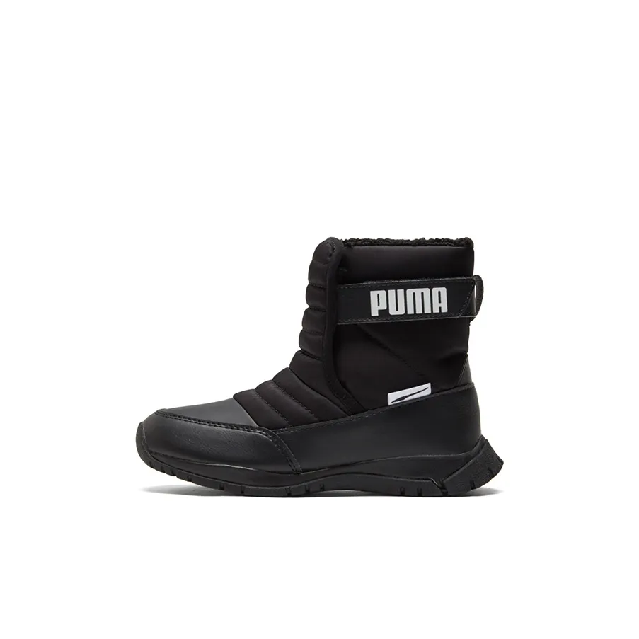 PUMA Nieve Boot WTR AC PS Детские повседневные туфли Черный для детей от 3 до 7 лет