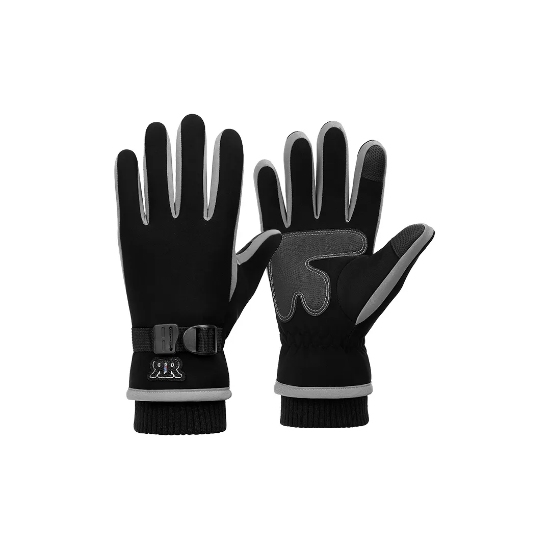 NANJIREN Осенние зимние спортивные перчатки Мужские Серый Черный Синий Красный